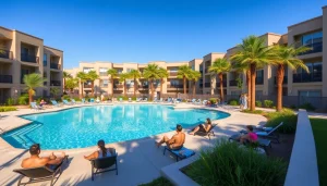 View of glendale az apartments with modern amenities and a welcoming community atmosphere.