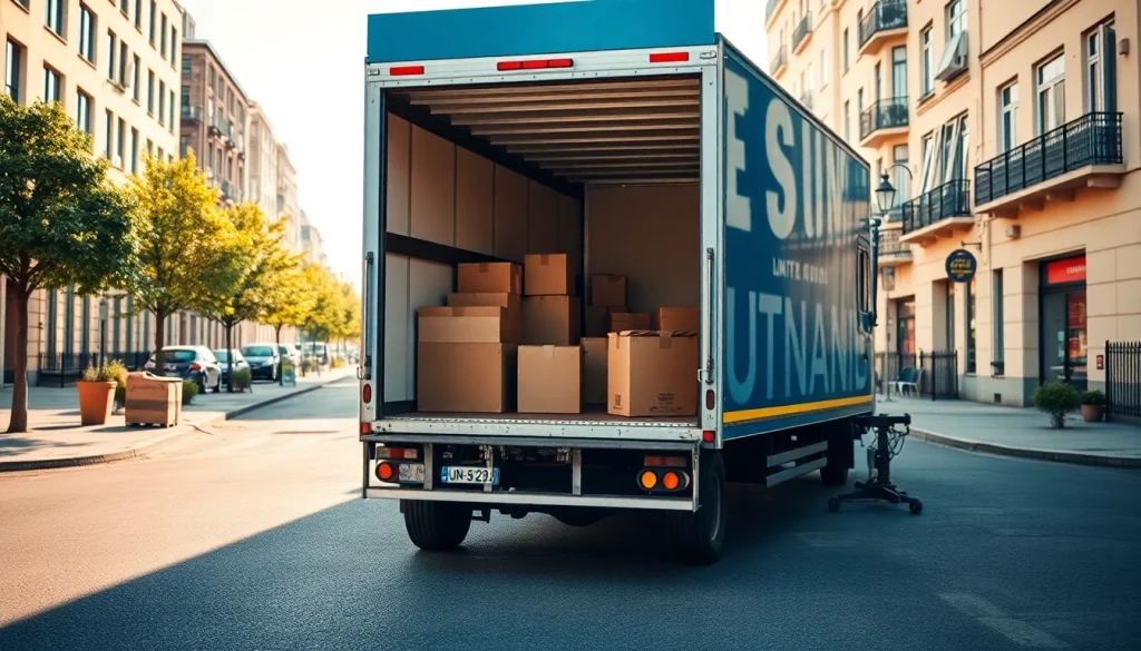 Professional movers assisting with a Umzug Nürnberg, showcasing efficient packing and transportation.