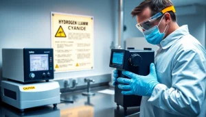 Implementing effective Hydrogen Cyanide detection practices with advanced laboratory equipment.