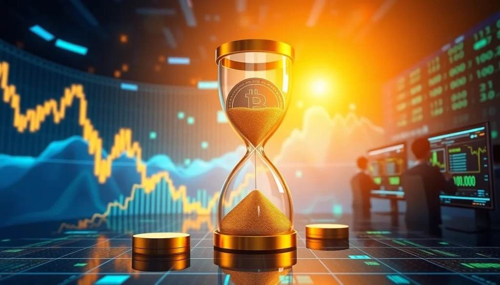 Visual representation of the lindy effect in crypto, illustrating the relationship between time and cryptocurrency market longevity.