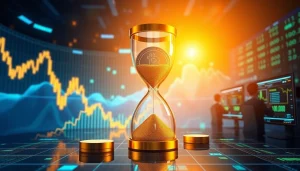 Visual representation of the lindy effect in crypto, illustrating the relationship between time and cryptocurrency market longevity.