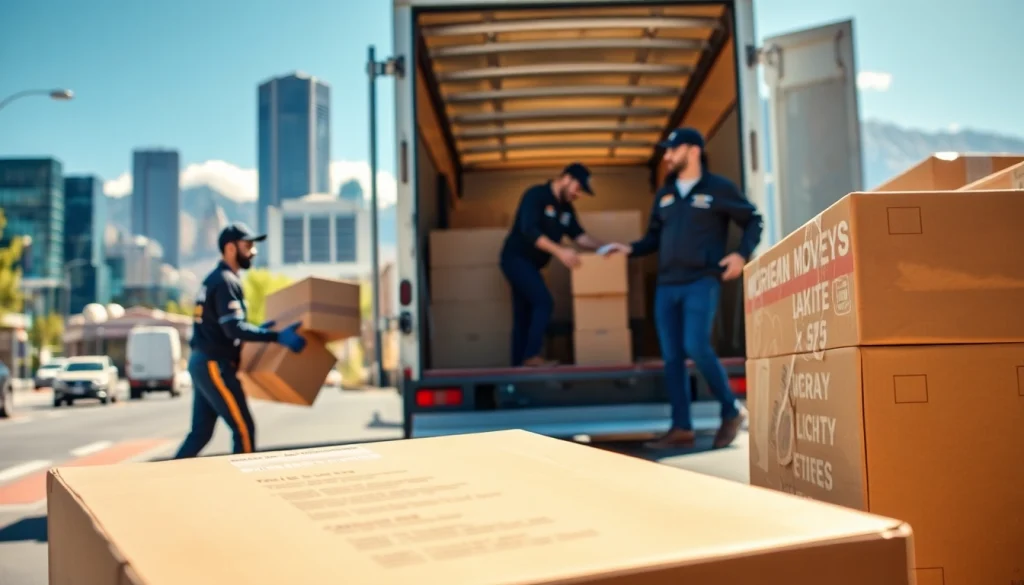 Efficient moving services at https://bennettsmoving.com/ showcasing professional movers loading a truck.
