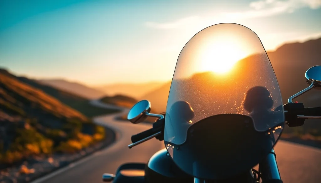 Enhance your ride with premium motorcycle windshields designed for optimal performance and style.