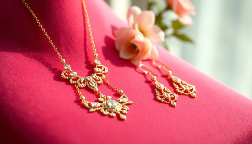 Showcasing stunning women jewelry with elegant designs highlighted against a soft background.