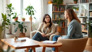 Discussing coping strategies for dealing with depression in a supportive therapy session.