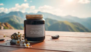 Discover Pure Himalayan Shilajit Price in a serene Himalayan setting with elegant presentation.