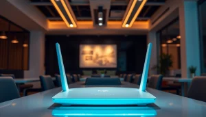 Explora el router Ruijie Colombia, destacando su diseño moderno y funciones avanzadas.