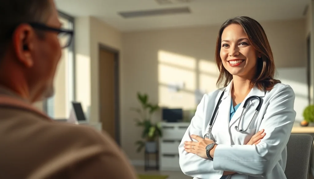 Engaging consultation in parker medical las vegas showcasing personalized healthcare.